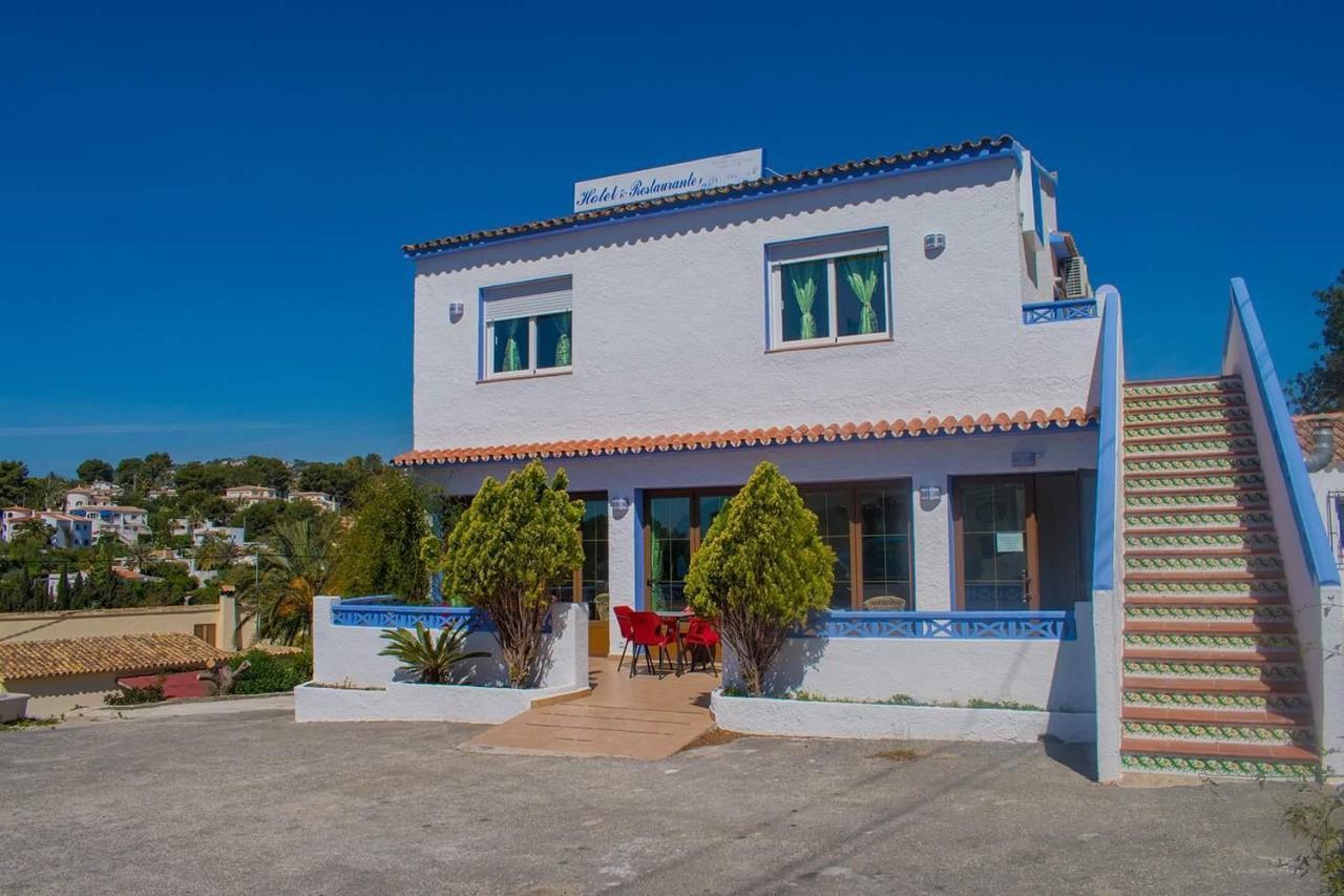 Hotel Restaurant Baladrar Benissa Exteriör bild